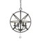 Z-Lite Tull 4 Light Chandelier, Matte Black 458-16MB - alternate 6